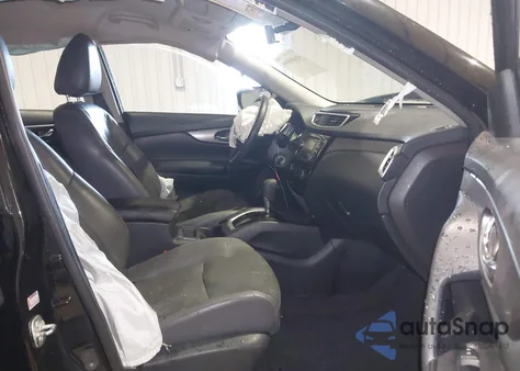 2015 Nissan Rogue S из США, поврежденный, VIN KNMAT2MV7FP580893